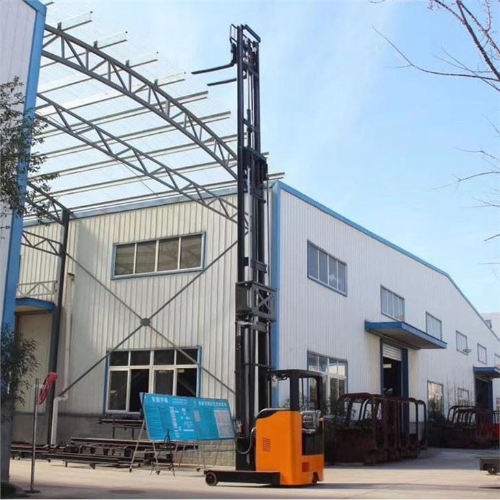 Electric Lift Stacker For Warehouse