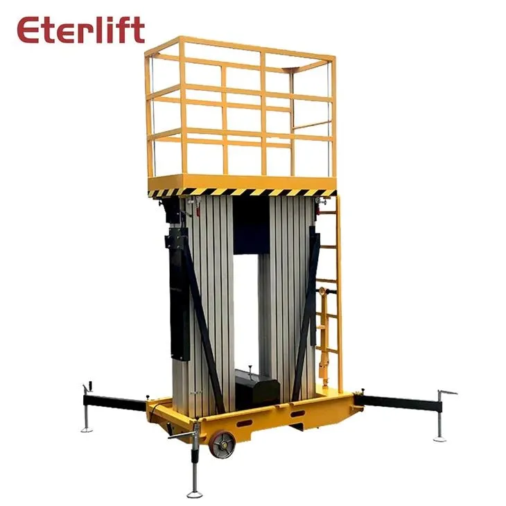 Elektrisk løfteplattform i aluminium