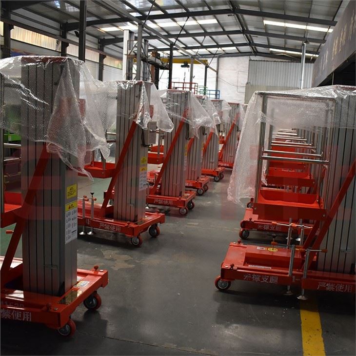 8 Meter Single Mast Aluminum Lift Platform